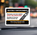 Passenger Side Warning Sticker (Standard)