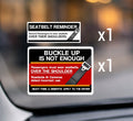 Driver & Passenger Value Pack (Buckle Up is Not Enough)